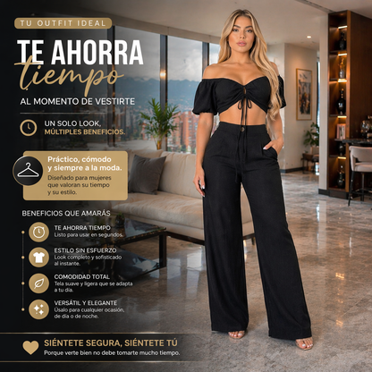 Conjunto elegante joha